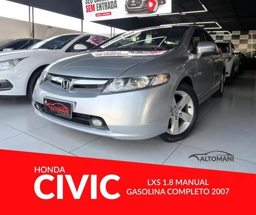 HONDA CIVIC 1.8 LXS 16V FLEX 4P MANUAL